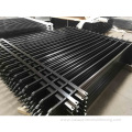 ISO9001 wholesale picket top garden steel fence panel